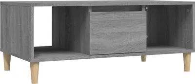 Produktbild von vidaXL Couchtisch Grau Sonoma 90x50x36,5 cm Holzwerkstoff