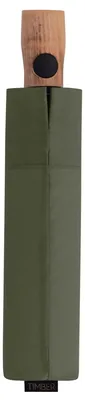 Produktbild von Knirps Timber Duomatic - Regenschirm (olive)