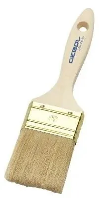 Immagine prodotto di Pennello piatto Wildschek Economic 30 mm, manico in legno, setole chiare, colore naturale, 1 pz.