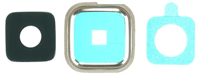 Produktbild von Samsung Galaxy S5 G900F Kameraglas Linse + Rahmen, Gold