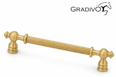 Produktbild von Möbelgriff Küchengriffe Schrankgriff Bügelgriff Schubladengriffe 953  Matt - Gold  128 mm
