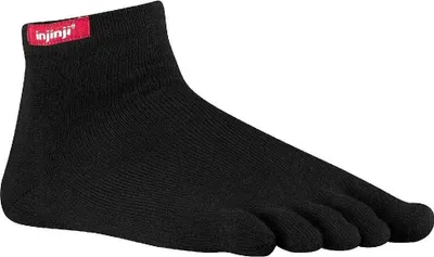 Produktbild von Injinji Sport Original Weight Mini-crew Socken Schwarz EU 44 1/2-47 Schwarz EU 44 1/2-47