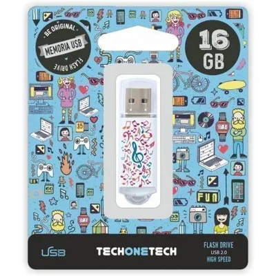 Obrázek produktu pro Tech One Tech Music Dream PENDRIVE 16GB USB 2.0