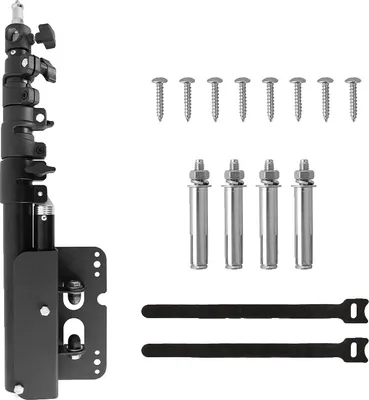 Productafbeelding van Wandgemonteerde uitschuifbare arm, maximale uitschuiflengte 100 cm, lichtgewicht aluminiumlegering, 100 cm