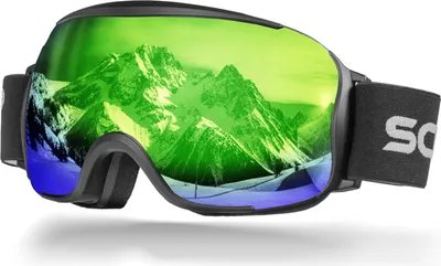Grote Frame Ski Snowboard Bril Vrouwen Mannen Skiën