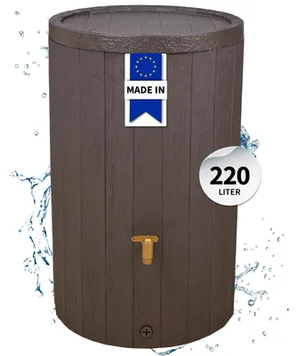 Productafbeelding van 4rain MADERA regenton 220 L bruin