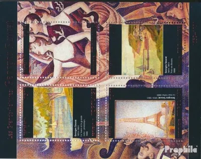 Produktbild von Briefmarken Togo 2014 Mi 5953-5956 Kleinbogen (kompl. Ausgabe) postfrisch George Seurat