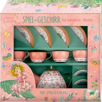 Immagine prodotto di Coppenrath 18407 - Die Spiegelburg - Principessa Lillifee - Servizio da gioco Farfalla
