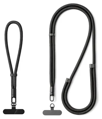 Imagen del producto de Cordones ajustables para teléfono, 2 unidades, color , para llevar colgados del cuello