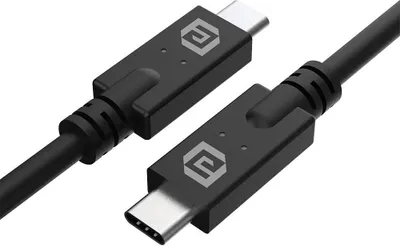 Obrázok produktu pre Akasa AK-CBUB67-10BK, 1 m, USB C, USB C, 40 Gbit/s, Čierna