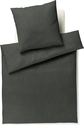 Produktbild von JOOP! Soft-Flanell Kissenbezug einzeln Soft Stripes Farbe Green Größe 40x80
