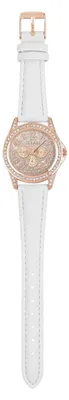 Produktbild von Tikkers TK0129 Kinder-Armbanduhr, Roségold-Gehäuse, Leder-Armband
