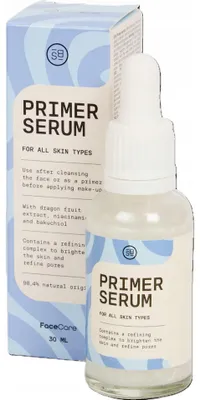 Produktbild von Skin Bliss Primer Serum 30ml For All Skin Types | Niacinamid Bakuchiol Drachenfrucht | Gesichtsserum Make-up Base NEU