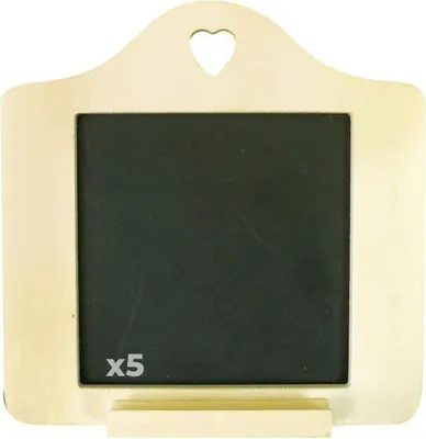 Produktbild von 5 Mini-Schiefertafeln 15 x 15 cm