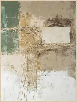 Produktbild von Ter Halle Leinwandbild mit Rahmen - Gemälde - Handgemalt - 60 x 80 cm