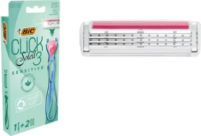 Produktbild von Bic Click 3 Soleil Sensitive Women's Razor
