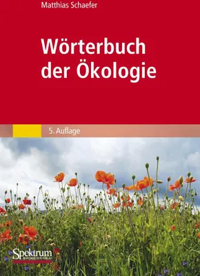 Produktbild von Wörterbuch der Ökologie