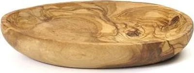 Produktbild von Ovale Schale aus Olivenholz, 13 cm – Jedes Stück ein handgefertigtes Unikat