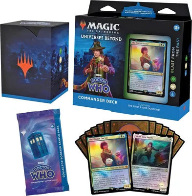 Produktbild von Magic: The Gathering Universes Beyond: Doctor Who Commander Deck Blast from the Past - Englisch