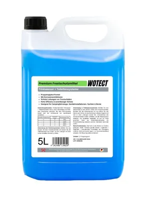 Produktbild von Frostschutz-Konzentrat für Trinkwasser- und Toilettensysteme – 5 Liter Kanister