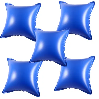 Produktbild von Clanmacy 5pcs Poolkissen 122 x 122 x 60 cm Pool Winter Luftkissen, Pool Luftkissen, Polster, Winterkissen für Abdeckplanen Poolabdeckung Winter Überwinterung