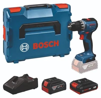 Image de Perceuse-visseuse 18V GSR 18V-52 - BOSCH - avec 2 batteries 4Ah et 2Ah - chargeur - L-BOXX 136 - 06019S0024