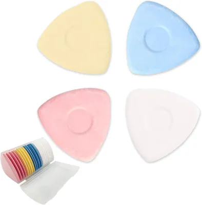 Productafbeelding van Kleuren Kleermakerskrijt - Stof Markers - Kleding Maken - Driehoekige Vorm - 20 Stuks - Multicolor