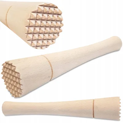 Produktbild von GraweroweLove Holz-Stößel für Knoblauch, Zitrone, Eis