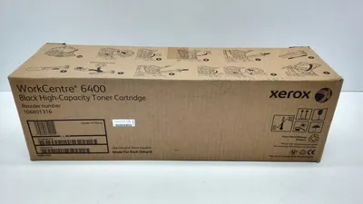 Productafbeelding van Xerox 106R01316 tonercartridge - zwart - voor laserprinters - capaciteit: 12.000 pagina's
