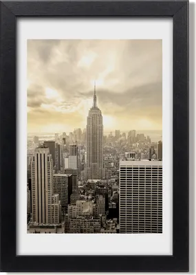 Produktbild von Bild 20x30 MDF-Rahmen, Wandkunst Manhattan New York