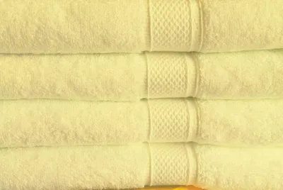 Produktbild von Gästetuch hell gelb 100 % Baumwolle 450 gr/m², 30 x 50 cm