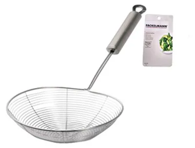 Image de Cuillère à égoutter en acier inoxydable 41 cm