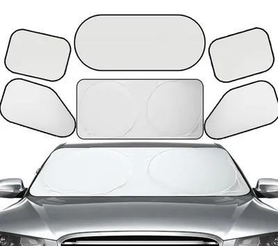 Image de Ensemble de 6 protections solaires universelles pour voiture