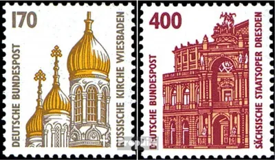 Produktbild von Briefmarken BRD (BR.Deutschland) 1991 Mi 1535,1562 (kompl.Ausg.) gestempelt Sehenswürdigkeiten (X)