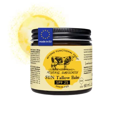 Zdjęcie produktu dla Łojowy krem przeciwsłoneczny do twarzy - naturalna ochrona przeciwsłoneczna z tlenkiem cynku non-nano - bez aluminium - 60 ml