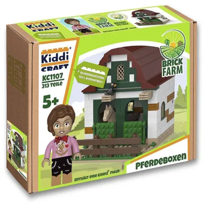 Produktbild von Dark Side Bricks GmbH Kiddicraft KC1107 Ponyhof-Erweiterung