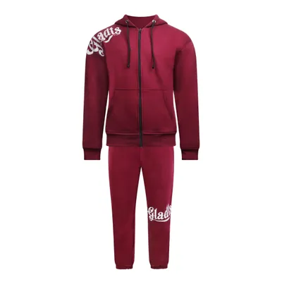 Immagine prodotto di Tuta Gladts - Rosso borgogna - Taglia XL - Tuta elegante e sportiva per uomo e donna