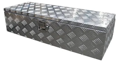 Hliníkový úložný box na príves Toolbox Hliník 900x380x230