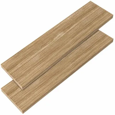 Produktbild von Famanu Wandregal Set 2 Stück - Eichenholz, 90 cm, Tragkraft 15 kg