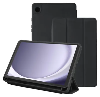 Produktbild von 4smarts Folio Case Basic fr Samsung Galaxy Tab A9. schwarz
