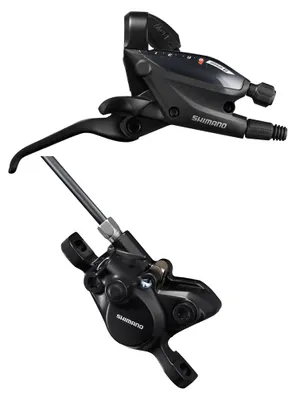 Produktbild von Shimano Bremsenset EF505/MT200 8-fach Hinterrad Hinten für Scheibenbremse