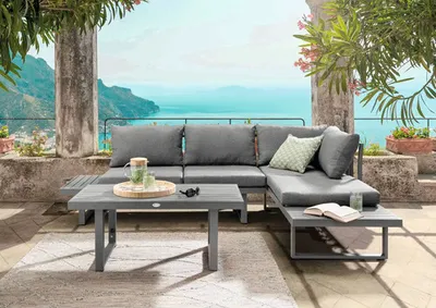Zdjęcie produktu dla Grupa wypoczynkowa Destiny SEA POINT, stół 110x58cm, wszechstronny układ