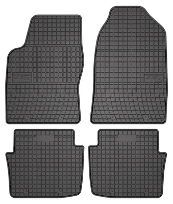 Produktbild von Gummi-Fußmatten für Saab 9-5 I 1997-2005 – 4-tlg, Schwarz, passgenau