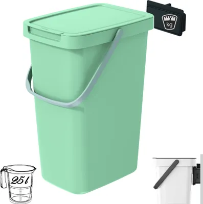 Produktbild von SYSTEMA Q COLLECT NHW25 Korb - hellgrün
