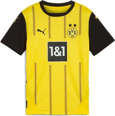Produktbild von Puma Herren BVB Home Jersey Replica - 774946, Farbe:Gelb, Textil:L