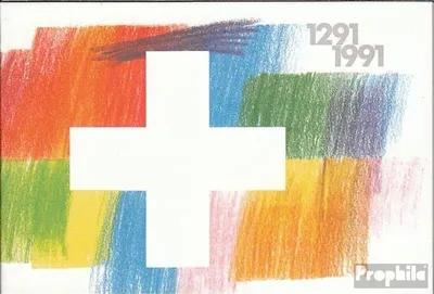 Produktbild von Briefmarken Schweiz 1991 Mi MH89 (kompl.Ausg.) gestempelt Eidgenossenschaft