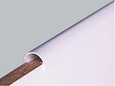 Produktbild von Profil Rundkante 19 x 22 PRUNIER Weiß 2.6 m - RBP1922