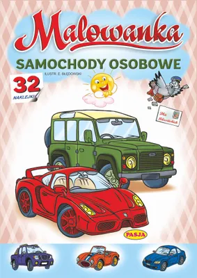 Zdjęcie produktu dla Samochody Osobowe Kolorowanka dla Dzieci