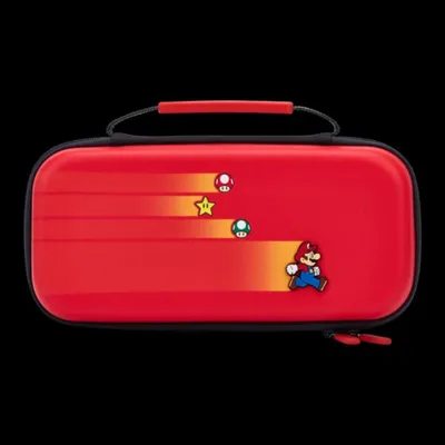 Produktbild von PowerA 1526546-01, Cover, Nintendo, Rot, Filz, Gummi, Nintendo Switch, Nintendo Switch Lite, Nintendo Switch OLED, Kratzresistent