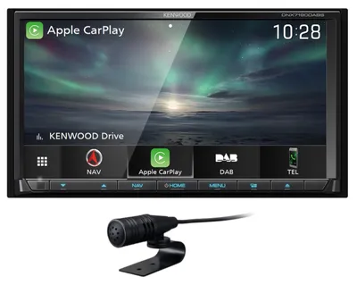 Produktbild von Kenwood DNX7190DABS CD/DVD/USB/BT/iPhone 7' Disp. 2-DIN